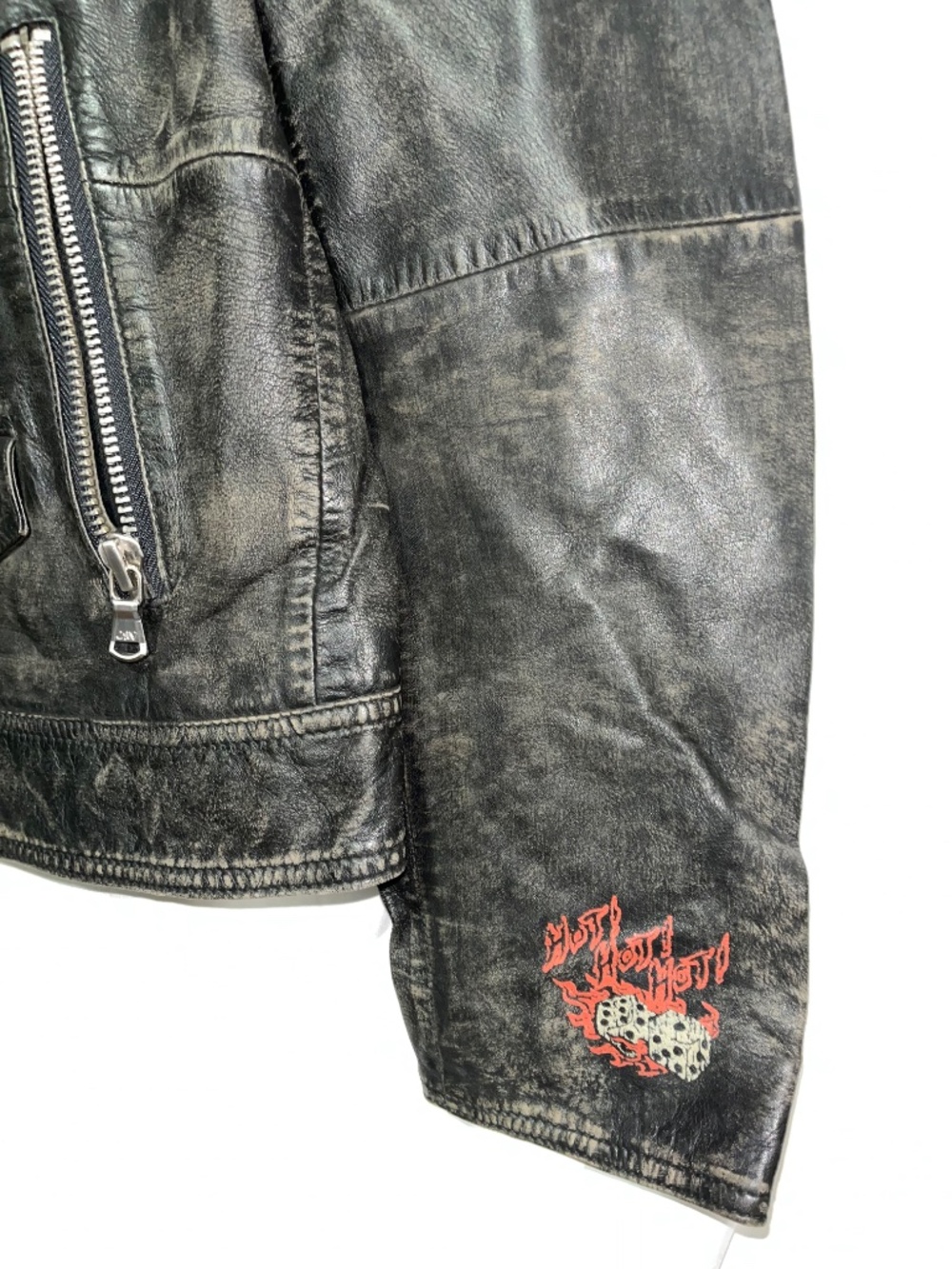 John Varvatos leather jacket - Picture 4 of 10